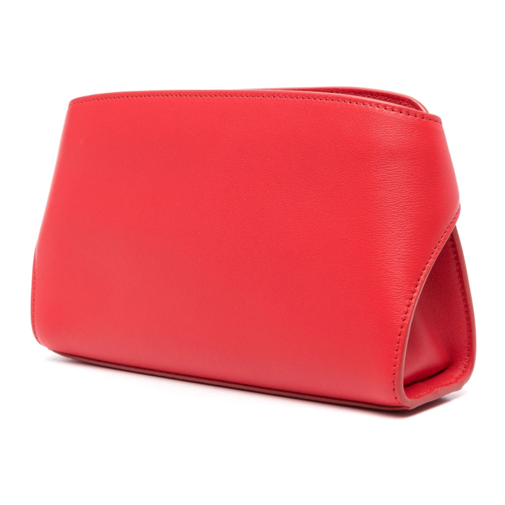 Salvatore Ferragamo Flame Red Hug Stijlvolle Handtas Red Dames