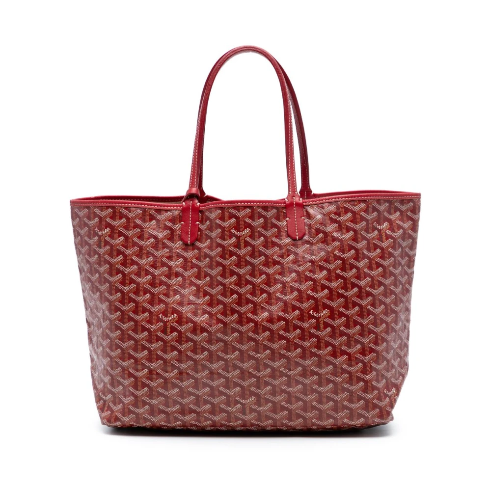 Goyard Vintage Women's Red Pre-Owned Tote Bag