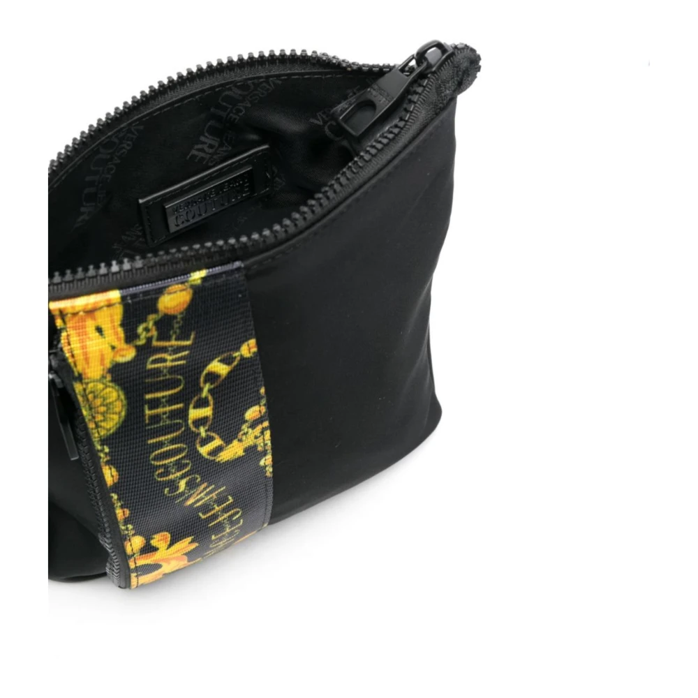 Versace Jeans Couture Stijlvolle Tassen Collectie Black Heren