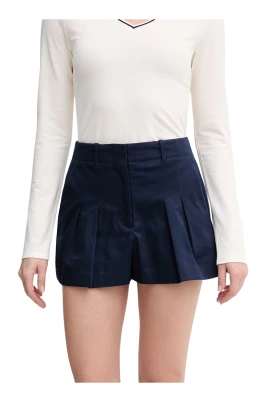 Plisserade Skräddarsydda Shorts