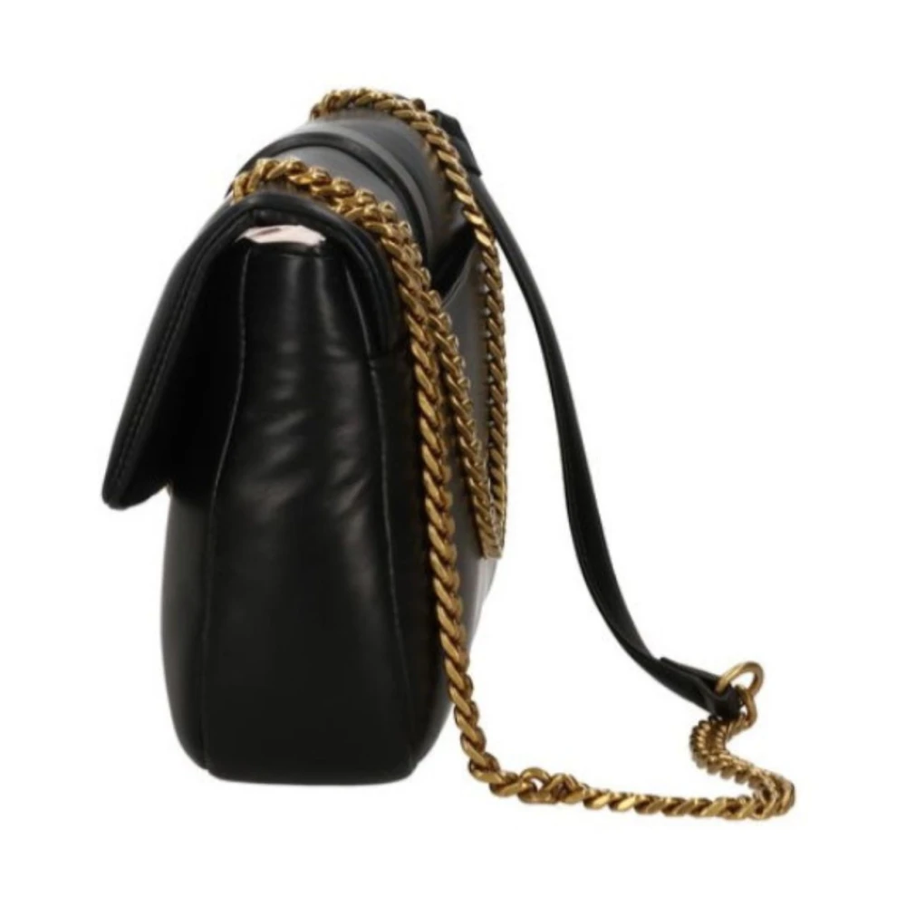 Just Cavalli Nieuwe Iconische Puffy Dames Tas Black Dames