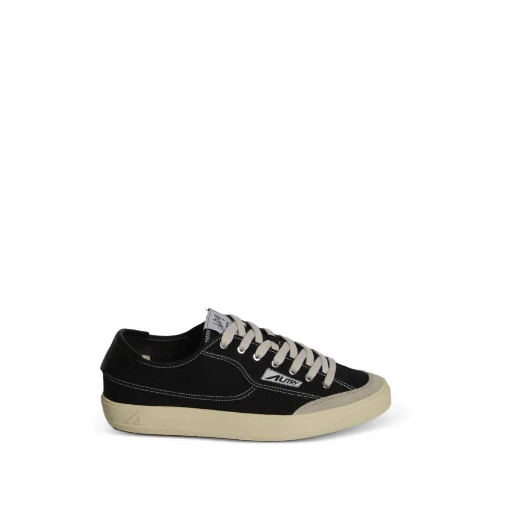 Autry Windscape Low Canvas Suede Sneakers Heren Schoenen Zwart