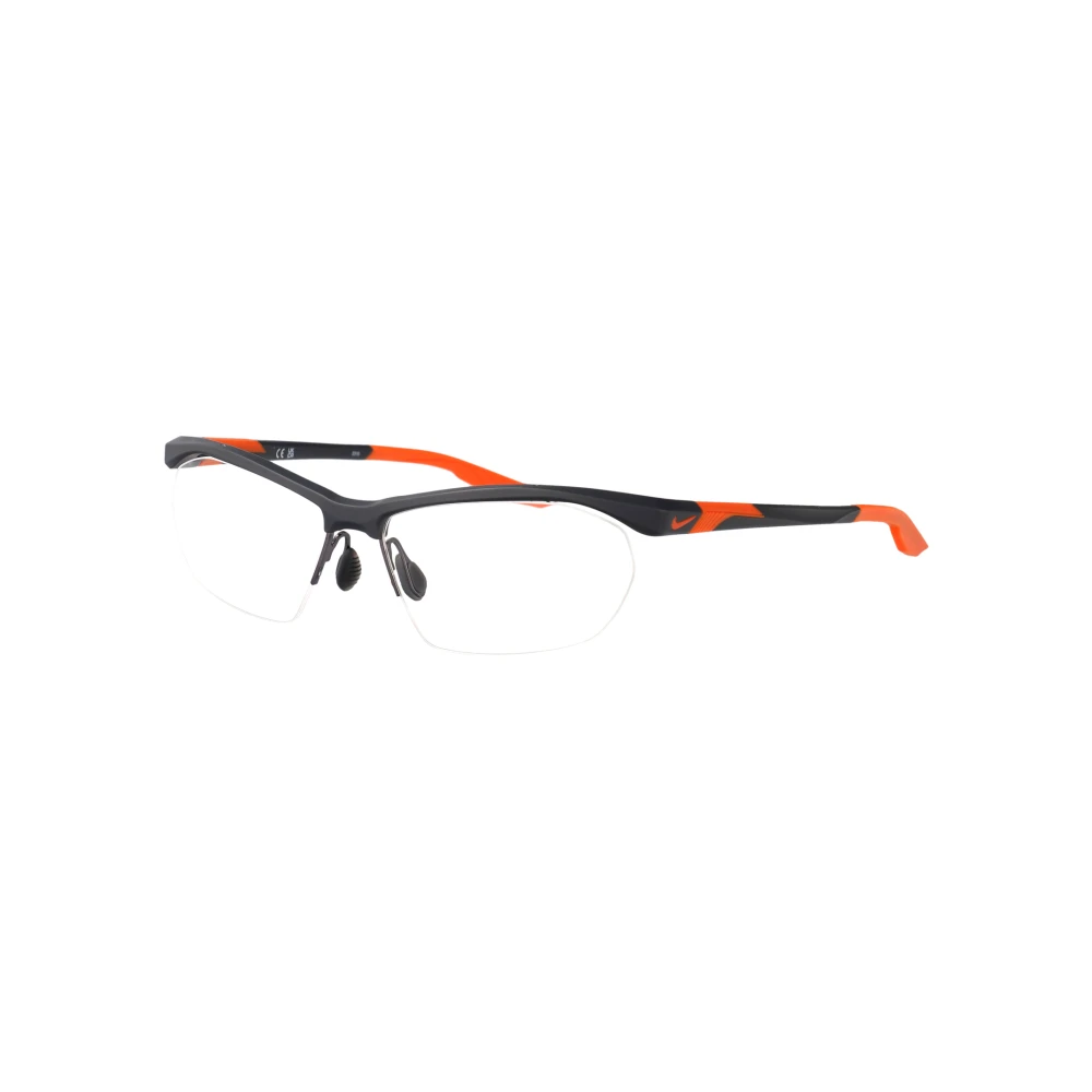 Nike Gray Glasses, Male, 58 Mm, Stylish Optical Glasses Model 7401
