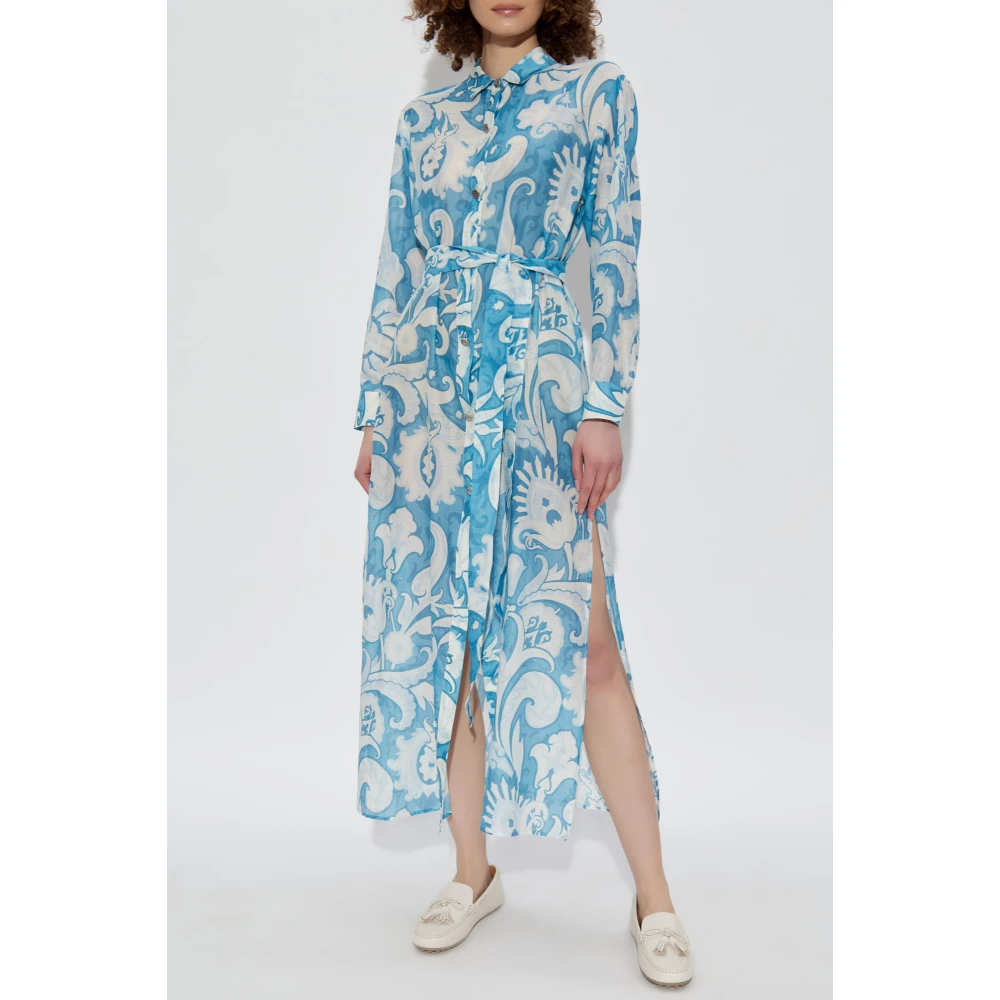 ETRO Strandjurk Blue Dames