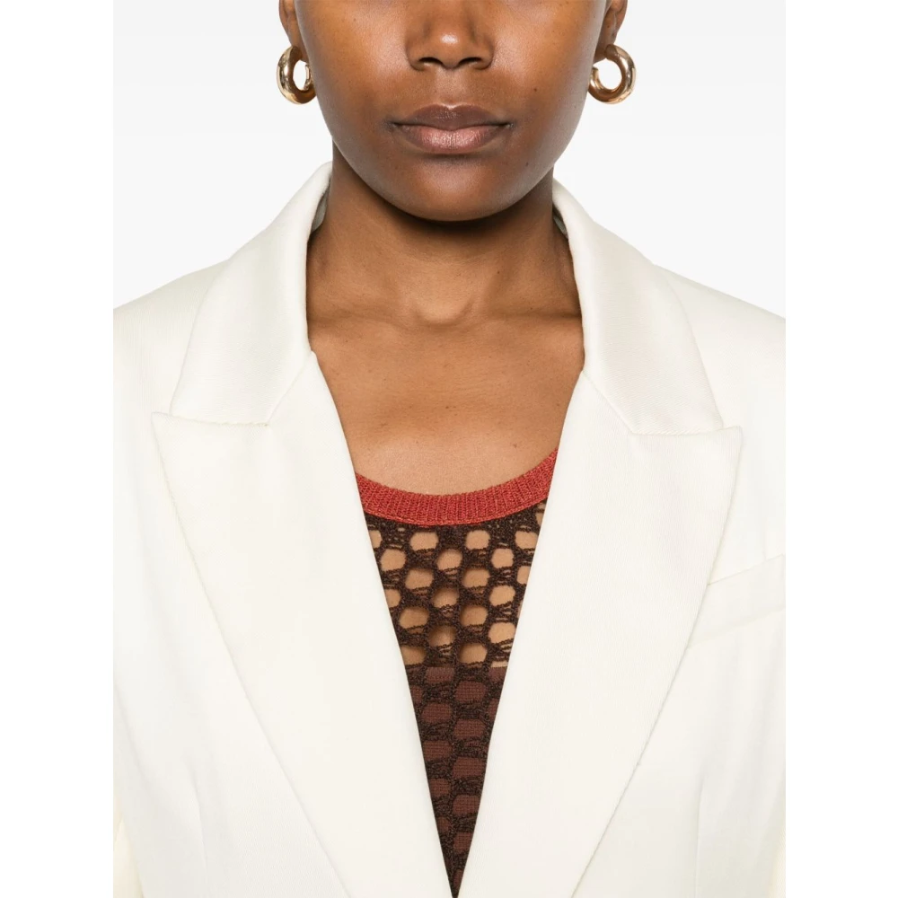 Forte Ivoor jas Dameskleding Beige Dames