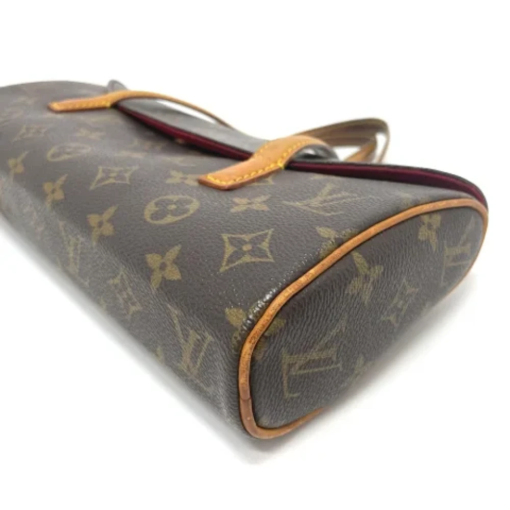 Louis Vuitton Vintage Pre-owned Cotton louis-vuitton-bags Brown Dames