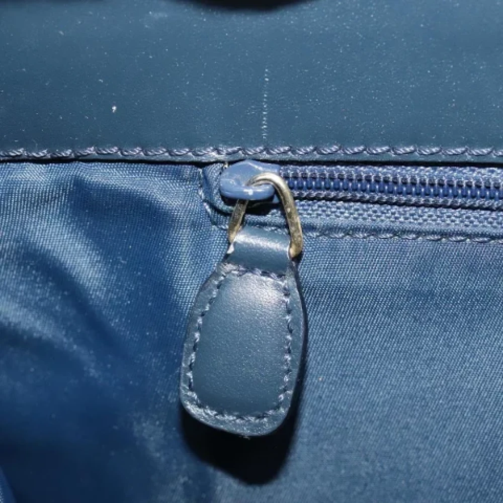 Dior Vintage Pre-owned Canvas dior-bags Blue Dames