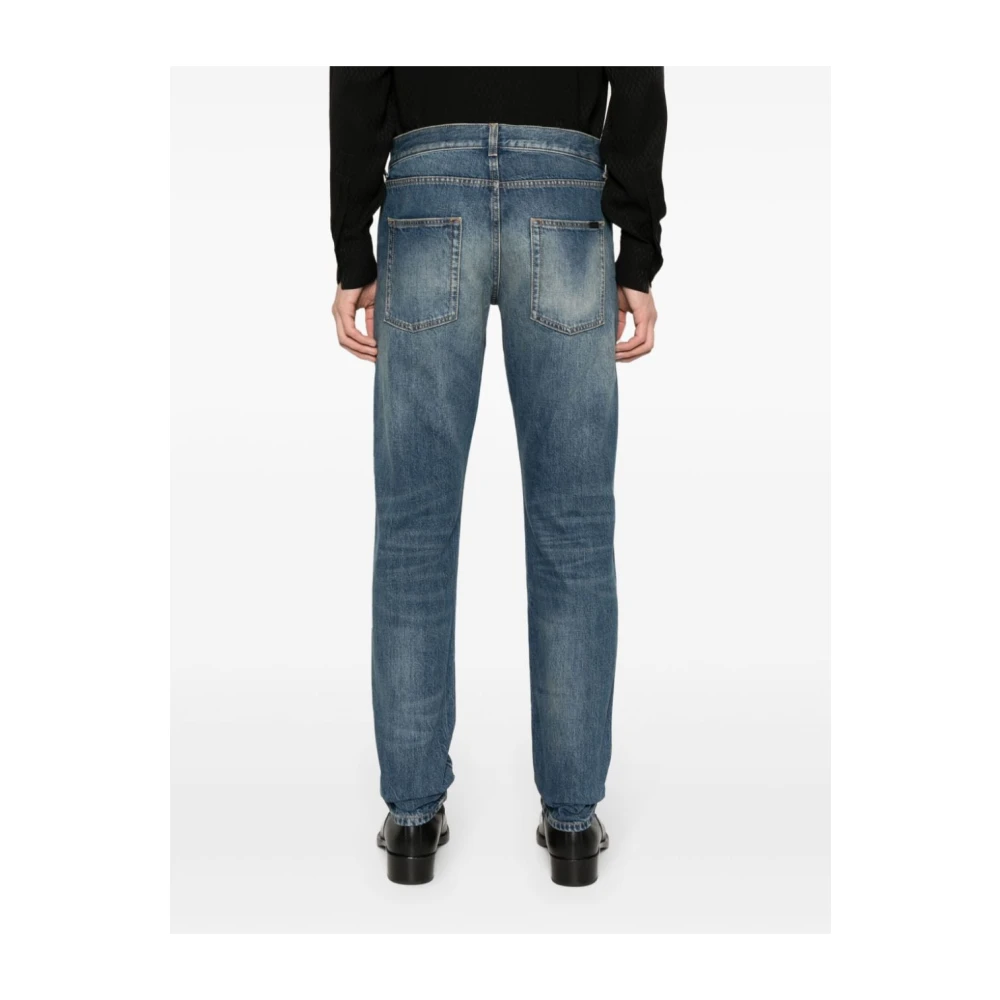Saint Laurent Slim-fit Jeans Blue Heren