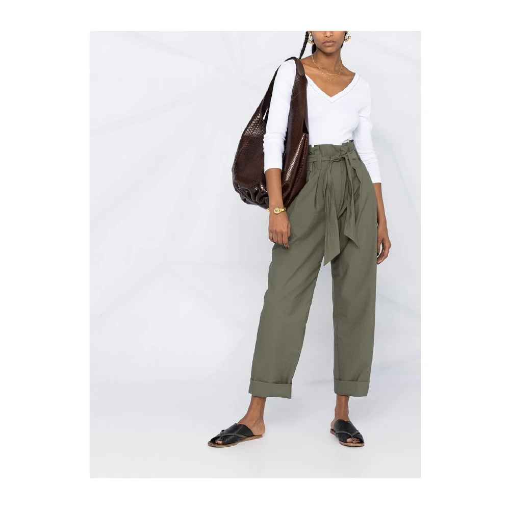 BRUNELLO CUCINELLI V-hals Lange Mouw Gebreid Bianco White Dames