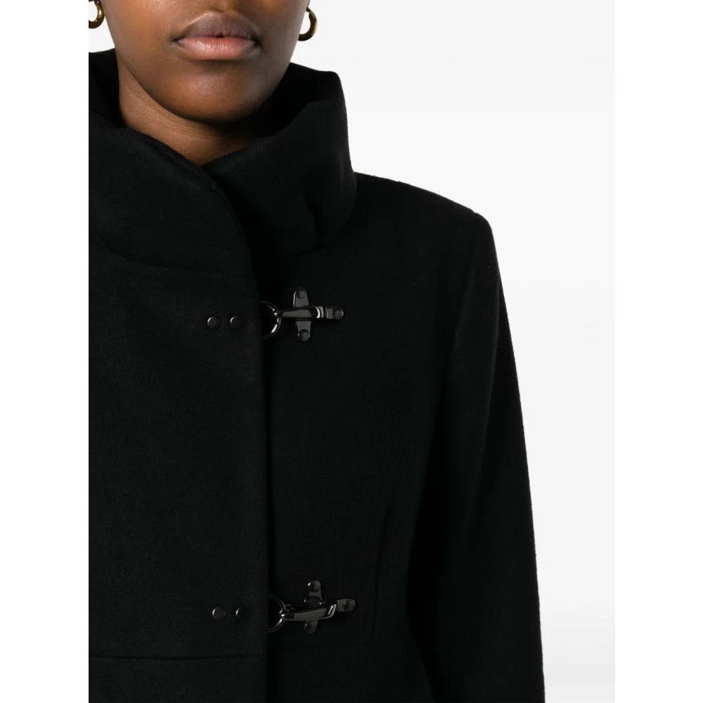 Fay Zwarte Winterjassen Black Dames