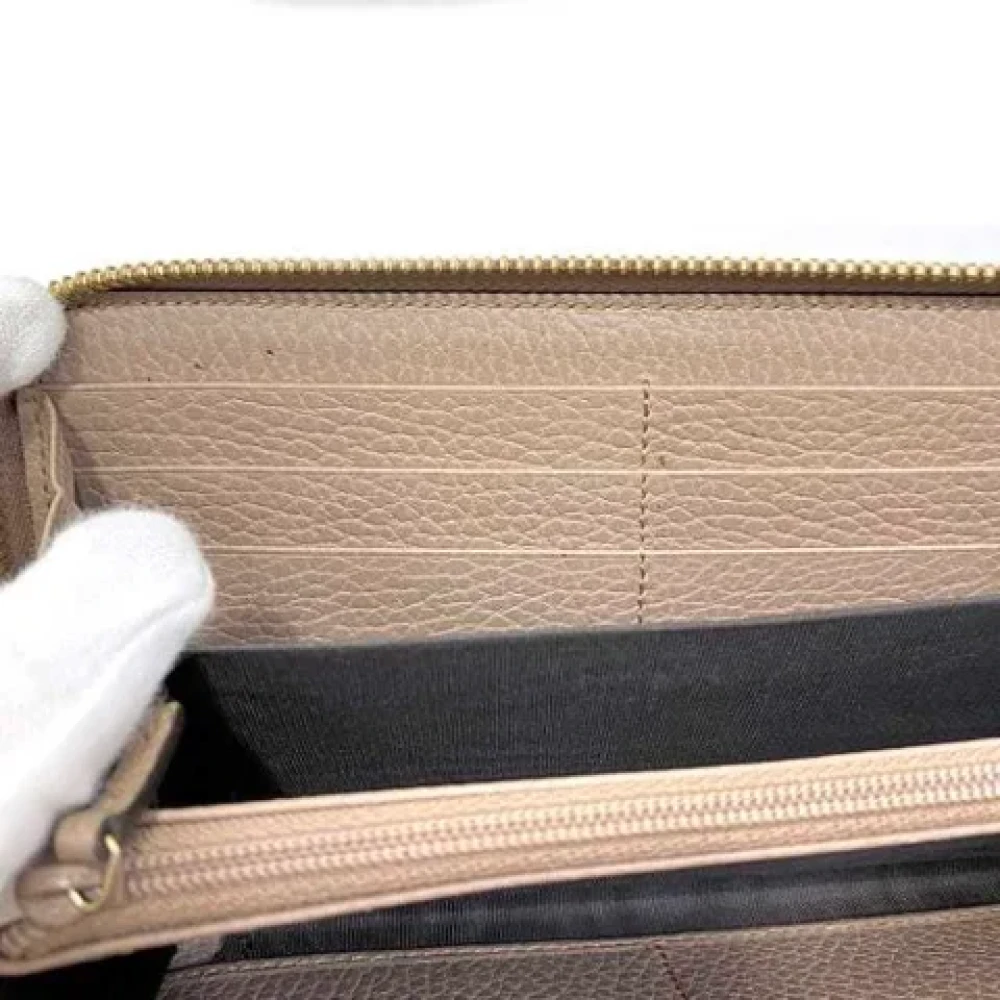 Gucci Vintage Pre-owned Leather wallets Pink Dames