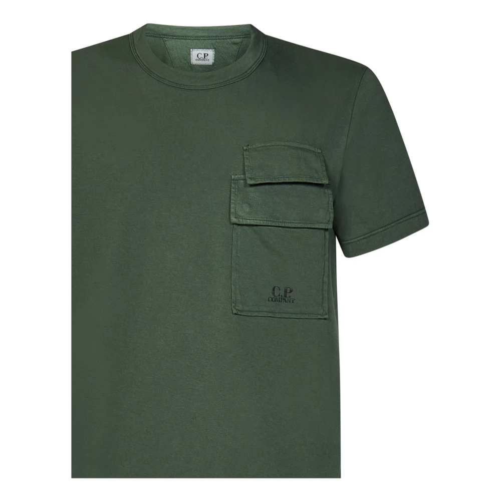 C.P. Company T-Shirts Green Heren