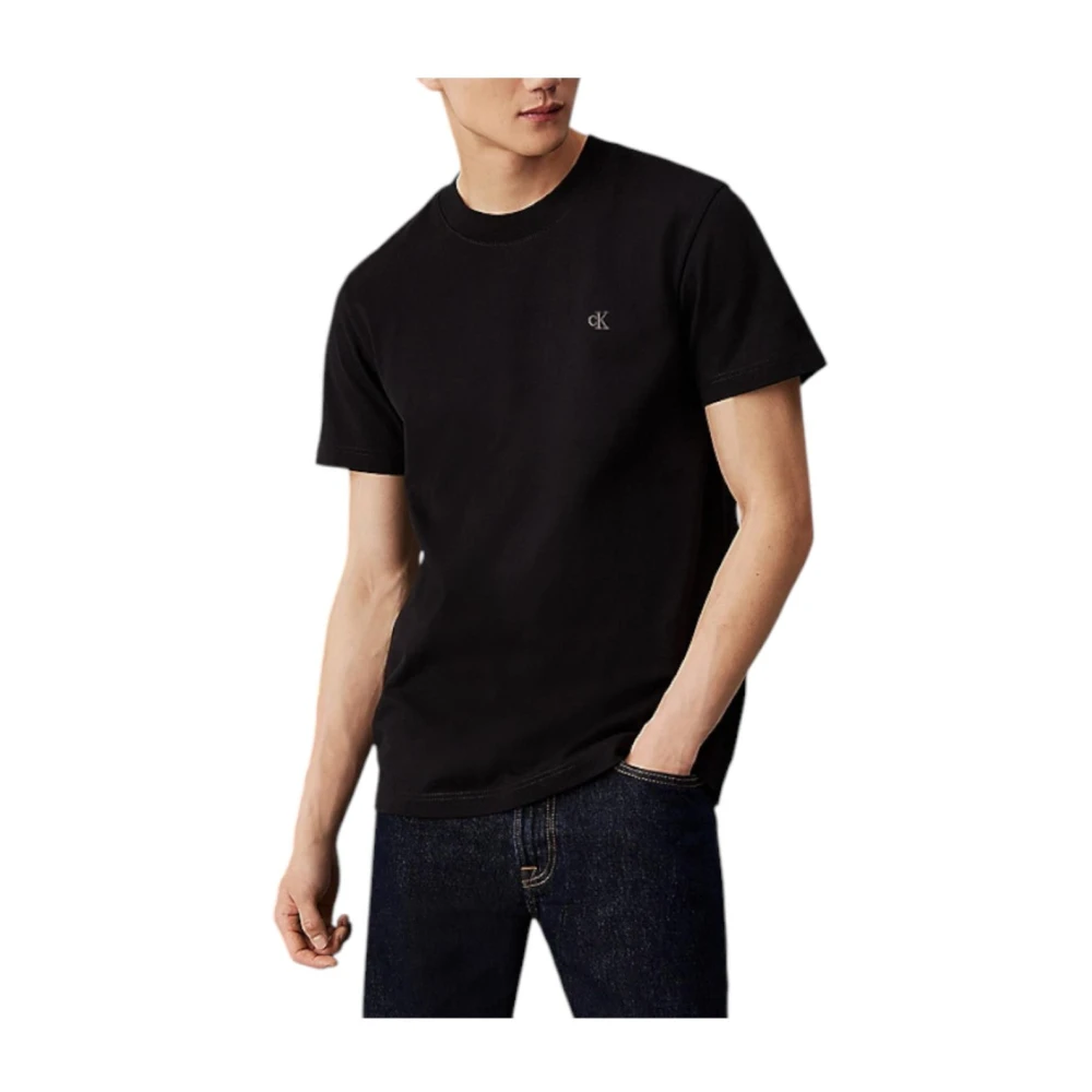 Calvin Klein Men's Black Minimalist Logo Tee 2XL
