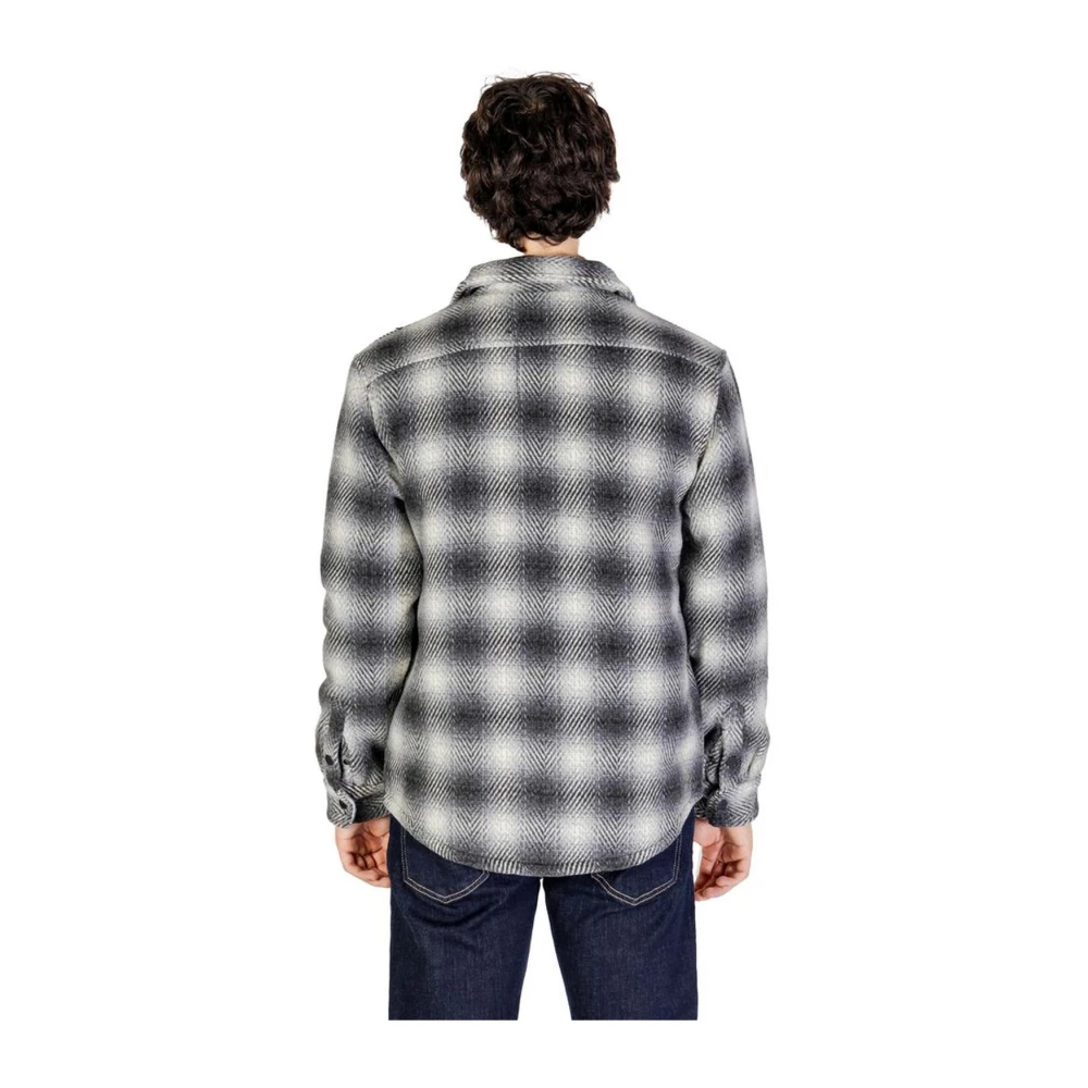 Gianni Lupo Zwarte Wollen Blazerjas Herenjas Gray Heren