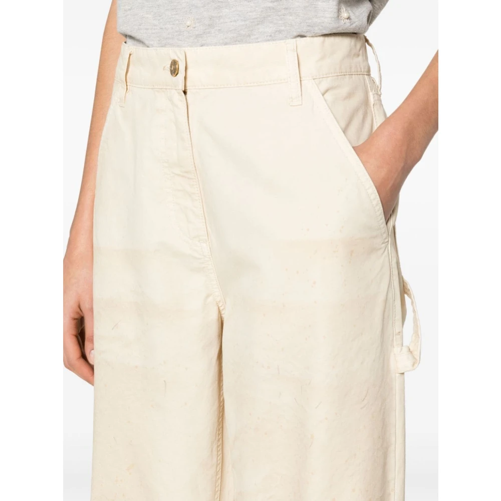 Golden Goose Trousers Beige Dames