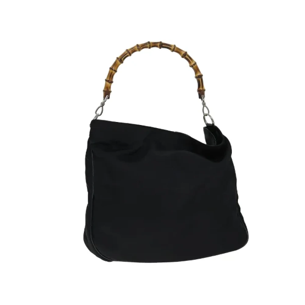 Gucci Vintage Pre-owned Nylon gucci-bags Brown Dames