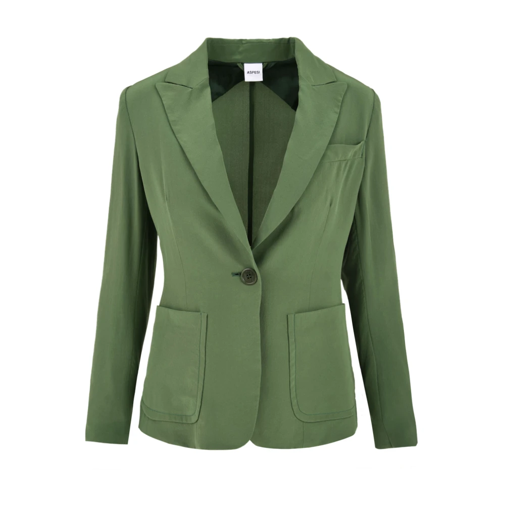 Aspesi Jacket H308 B753 Timo Green Dames