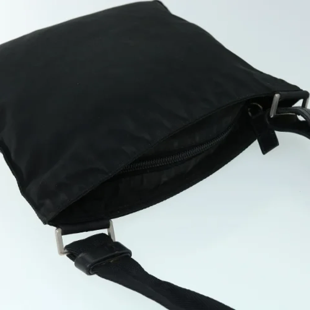 Prada Vintage Pre-owned Nylon prada-bags Black Dames