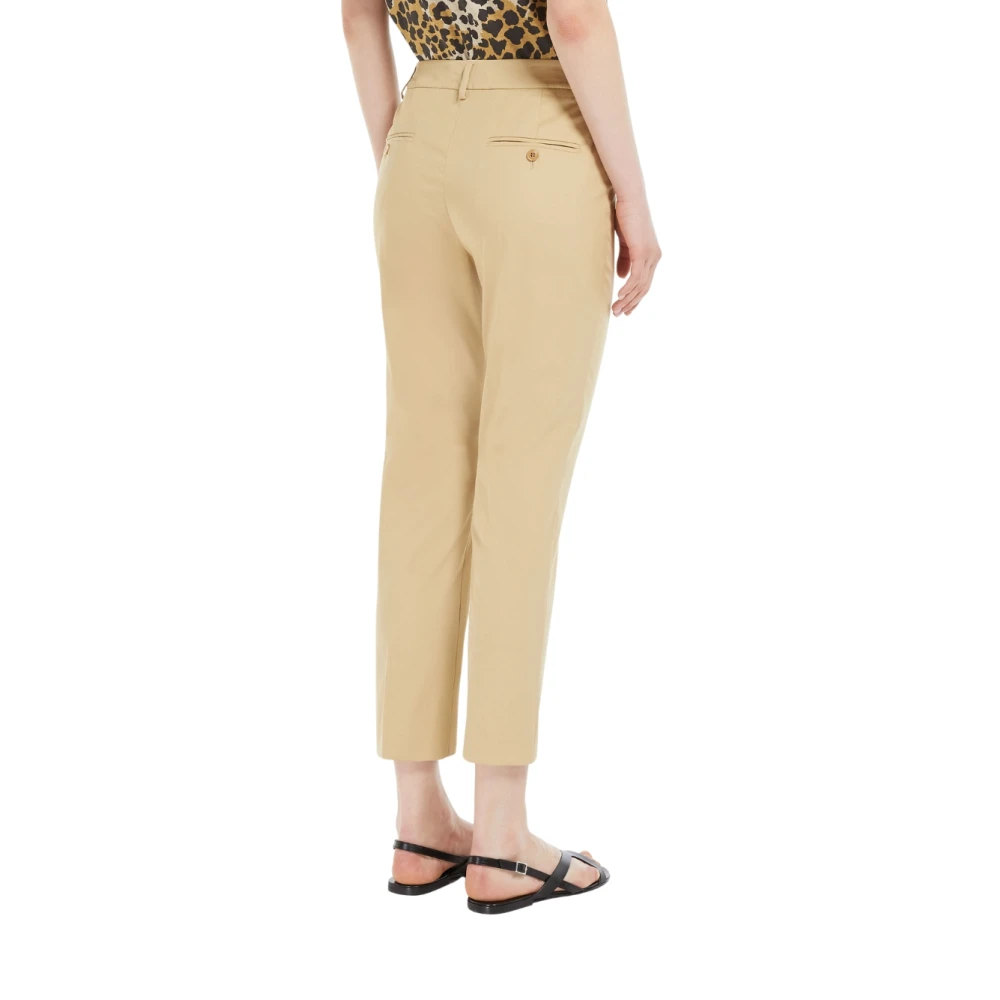 Max Mara Cecco Broek Beige Dames