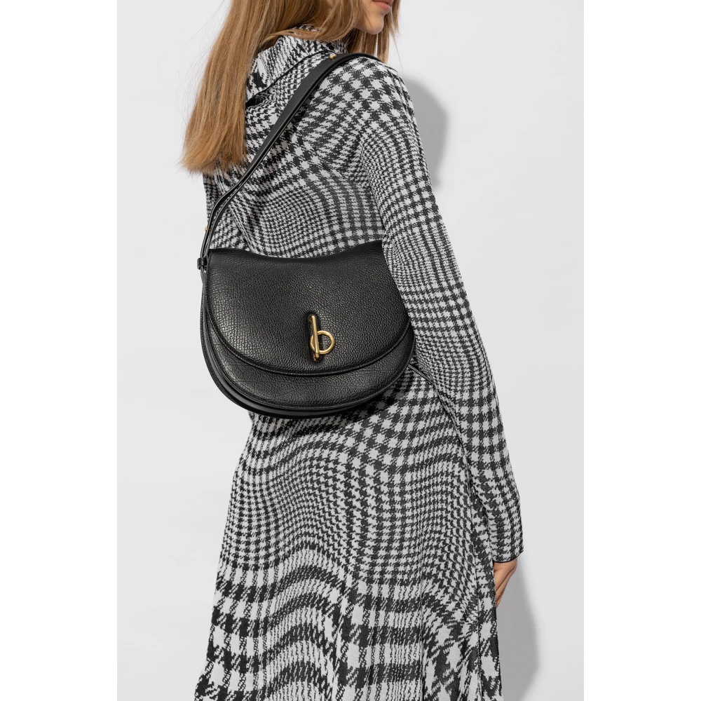 Burberry Medium schommelpaard schoudertas Black Dames