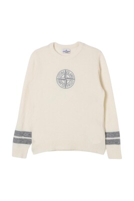 enfant-pull-blanc-en-tricot