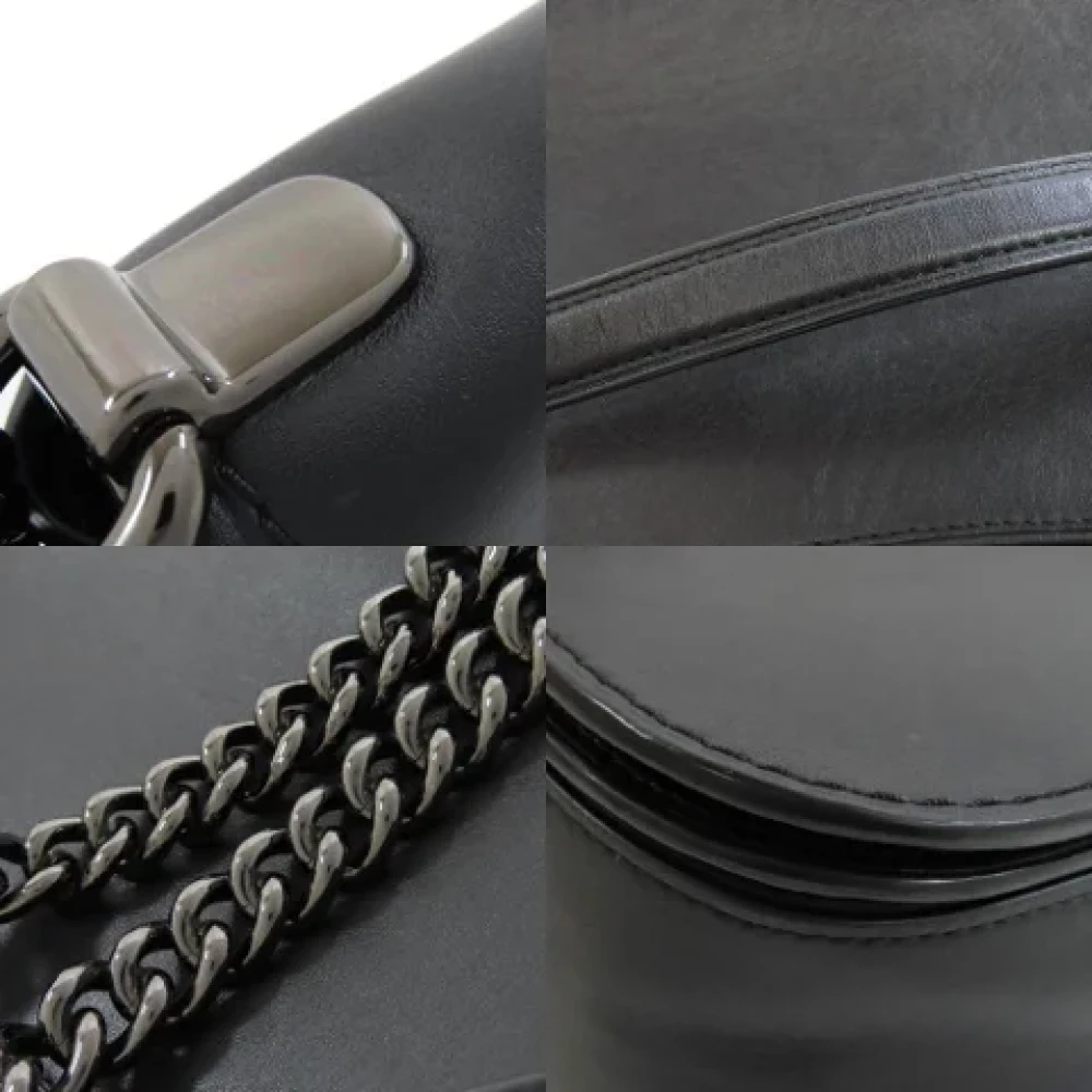 Coach Pre-owned Leather shoulder-bags Black Dames