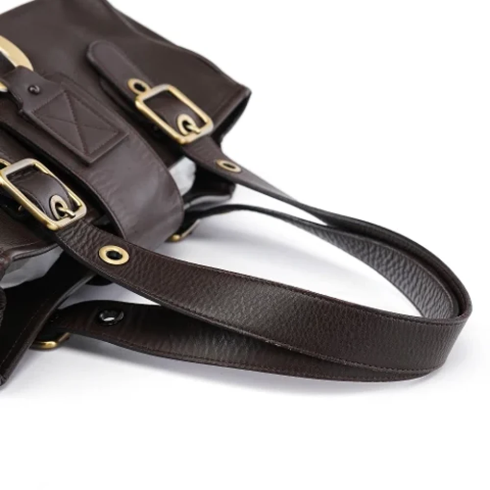 Chloé Pre-owned Leather totes Brown Dames