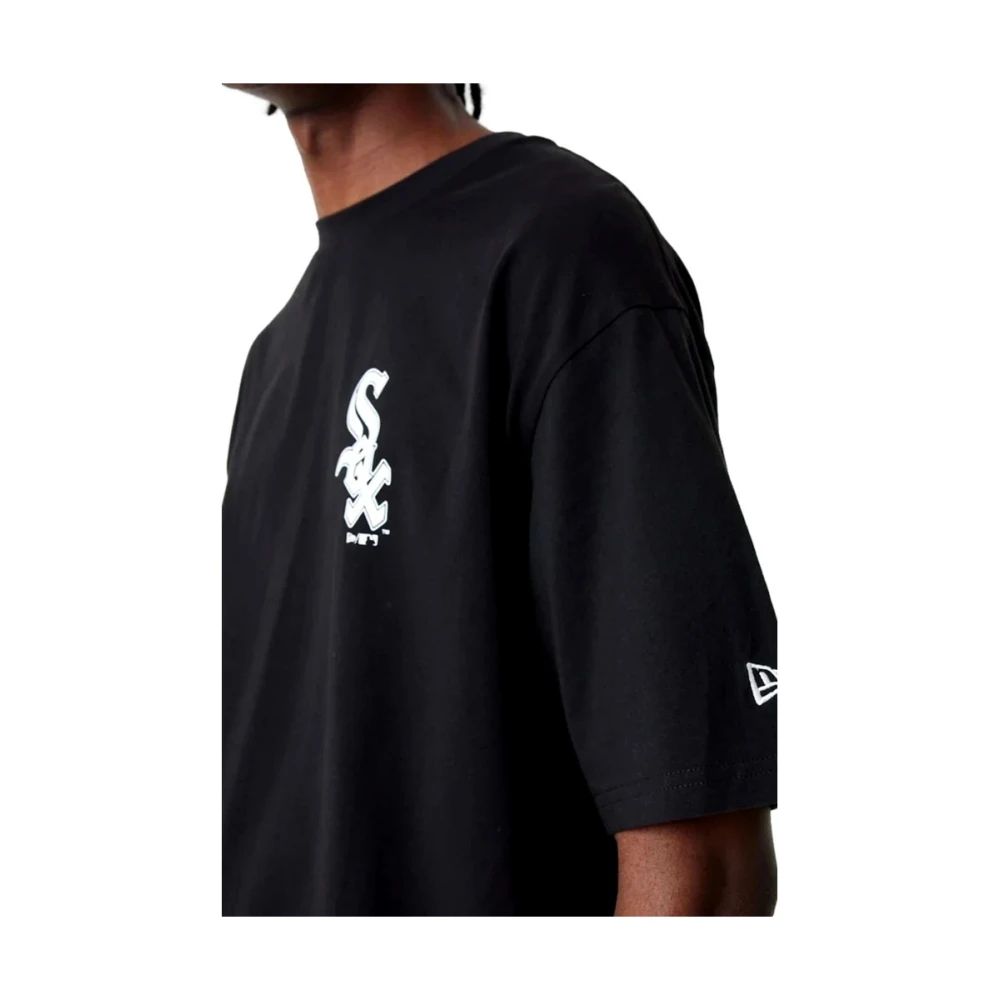 new era Zwarte MLB Essentials Tee Chicago White Sox Black Heren