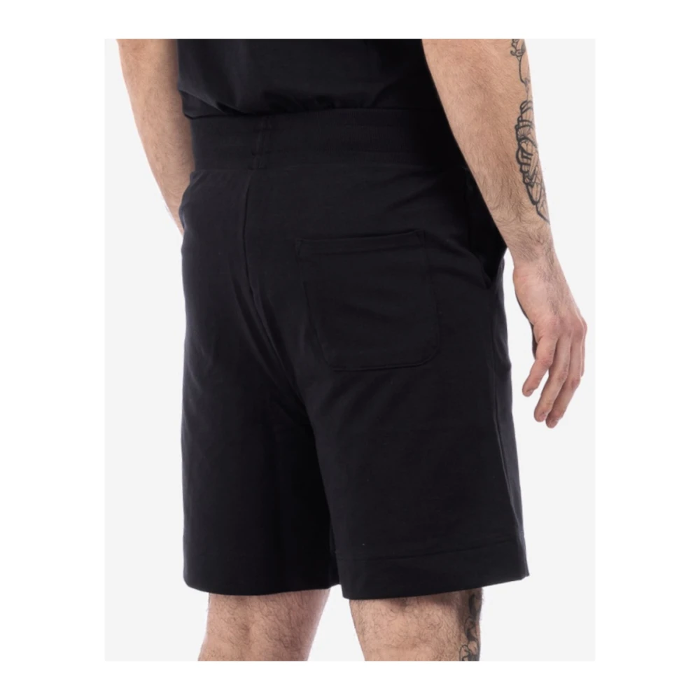 Moschino Zwarte Shorts voor Vrouwen Black Heren
