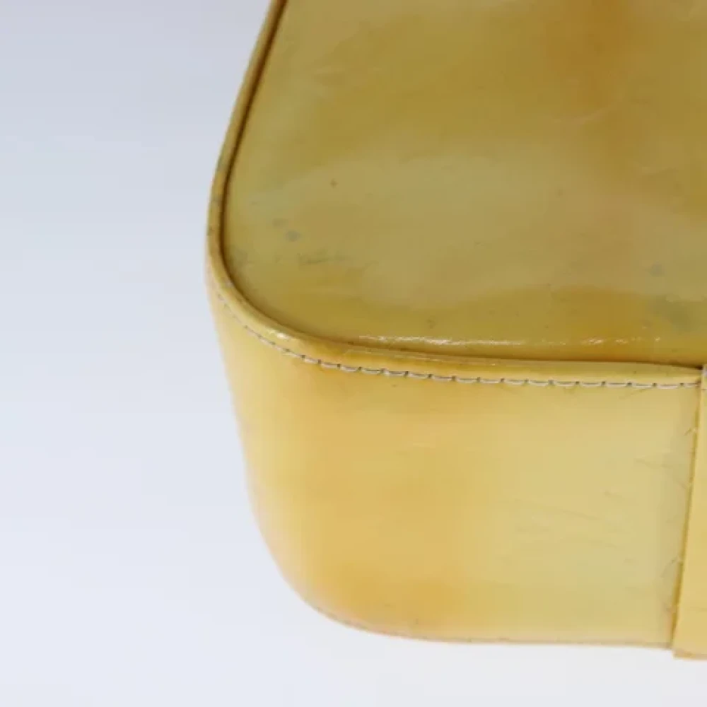 Louis Vuitton Vintage Pre-owned Leather totes Yellow Dames