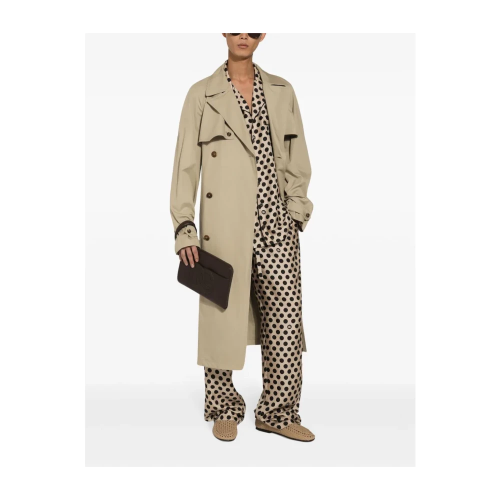 Dolce & Gabbana Zwarte Modieuze Tassen met Logodetail Black Heren