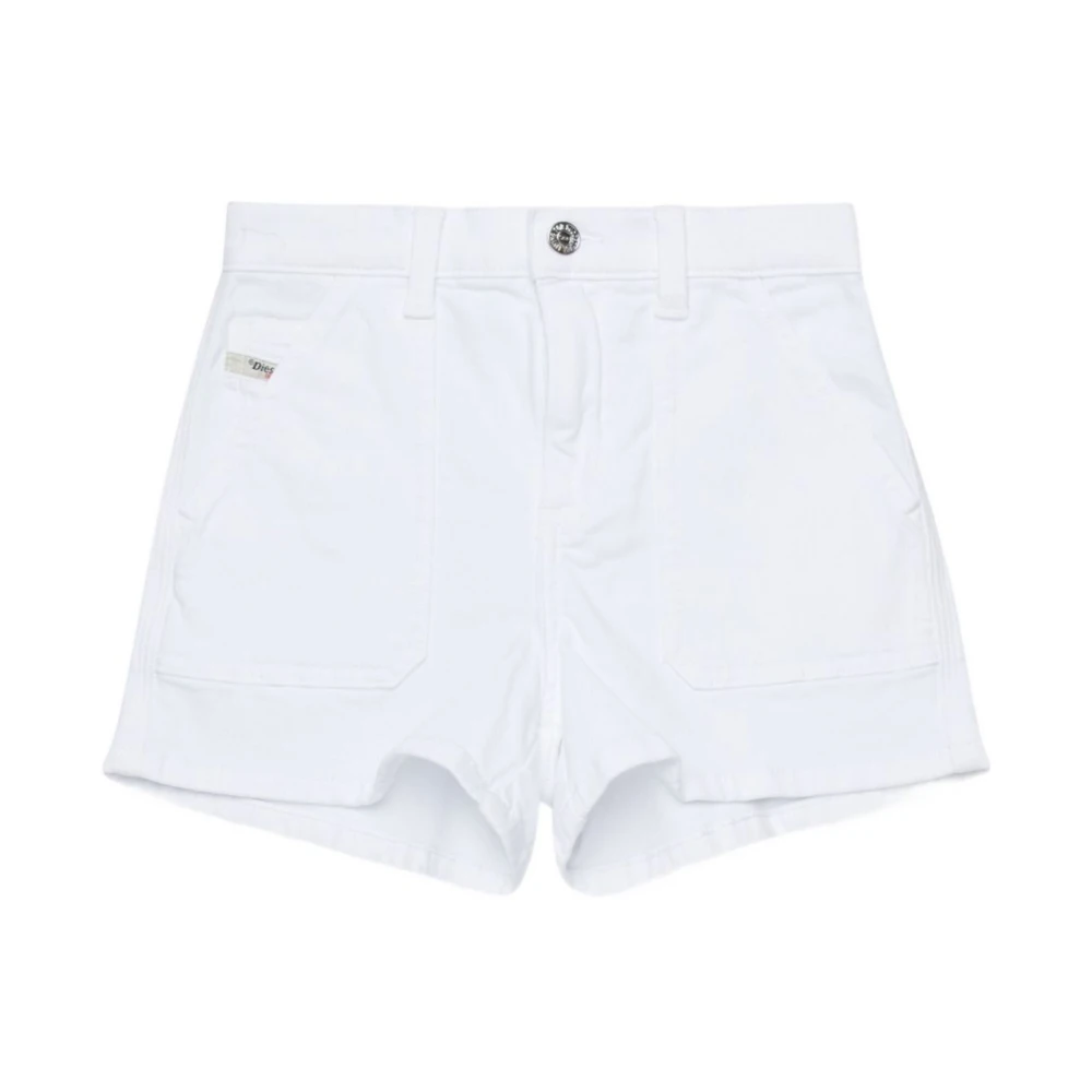 Diesel Girls White Shorts, 16 Y, Short Trousers