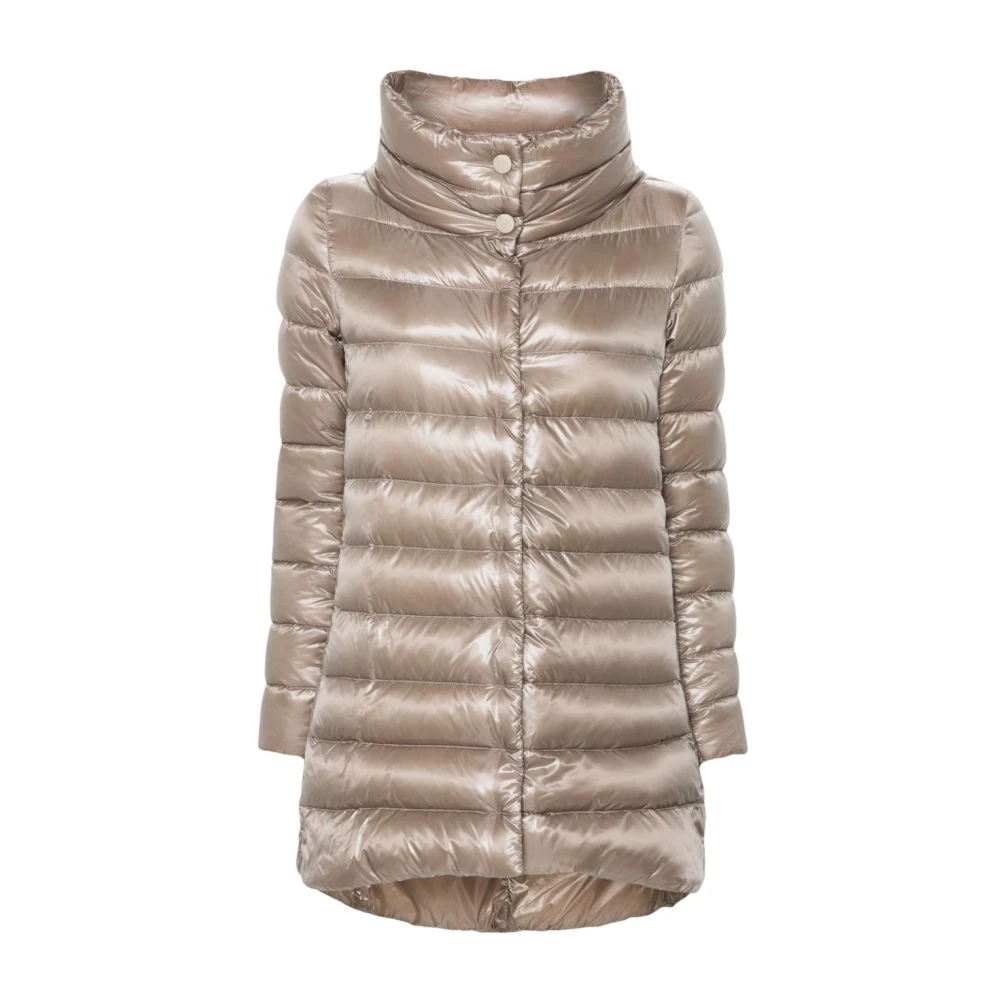 Herno , Down Coats, Female, Beige, L, Amelia Down Jacket