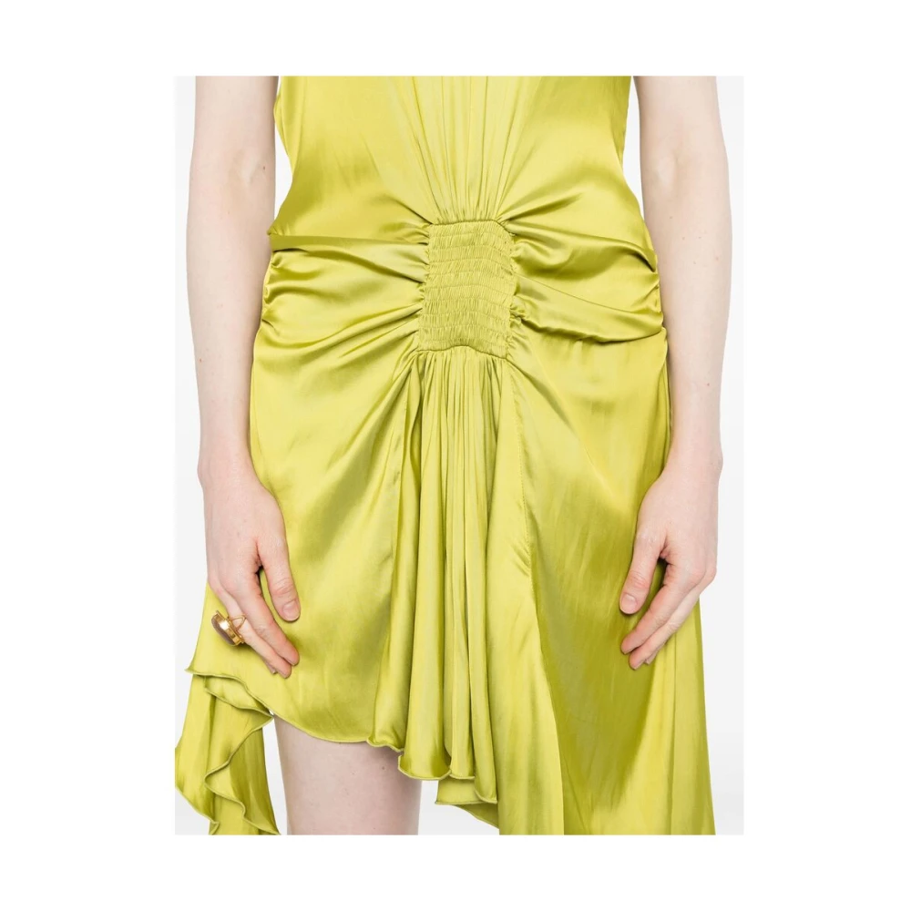 Siedrés Groene Avocado Asymmetrische Rok Green Dames