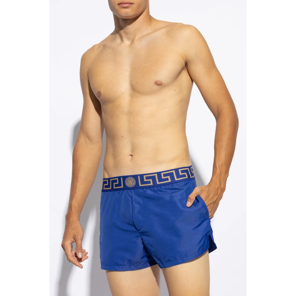 Versace Zwembroek Blue Heren