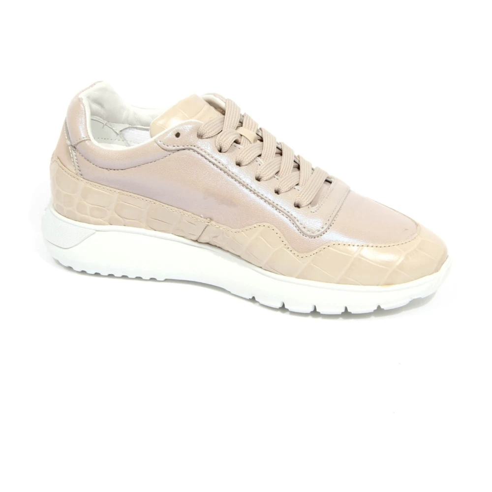 Hogan Women's Pink Interactive3 Leather Trainers - Sneakers - 2 Uk - Shoes