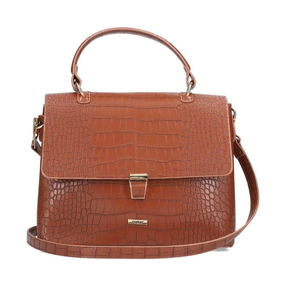 Rieker Casual Tote Bag Brown Dames