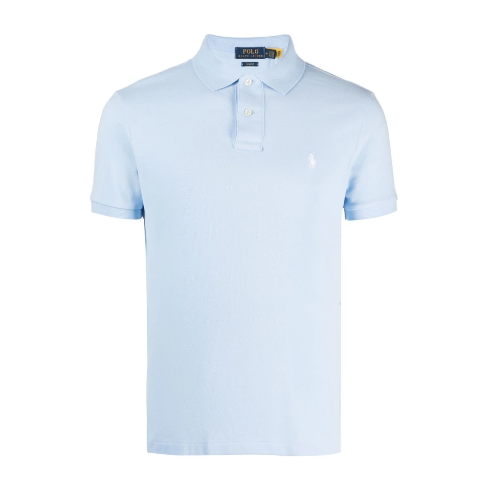 Polo Ralph Lauren Men's Blue Short Sleeve Knit Polo Shirt