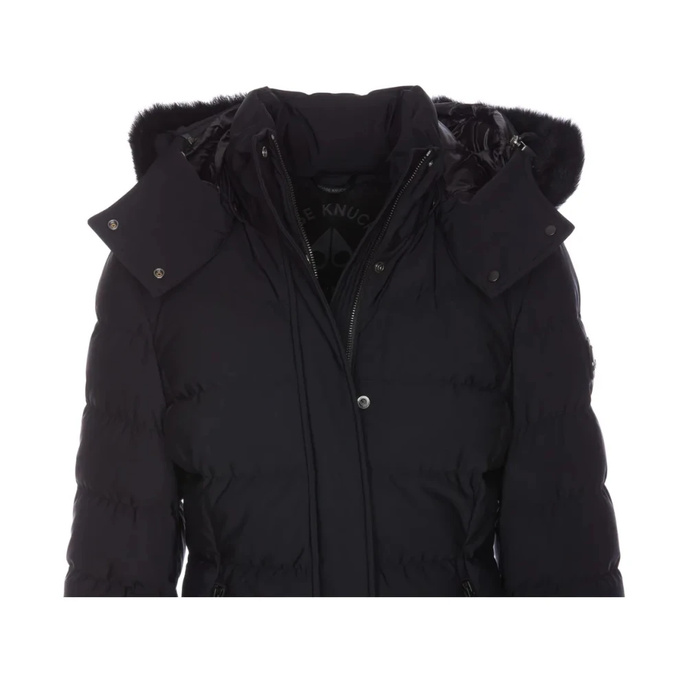 Moose Knuckles Moderne Jas voor Stijluitdrukking Black Dames