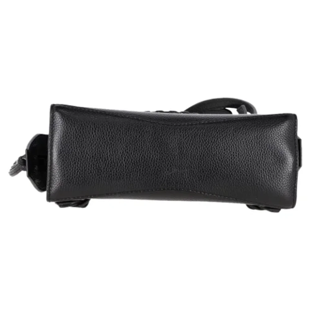 Balenciaga Vintage Pre-owned Leather crossbody-bags Black Dames