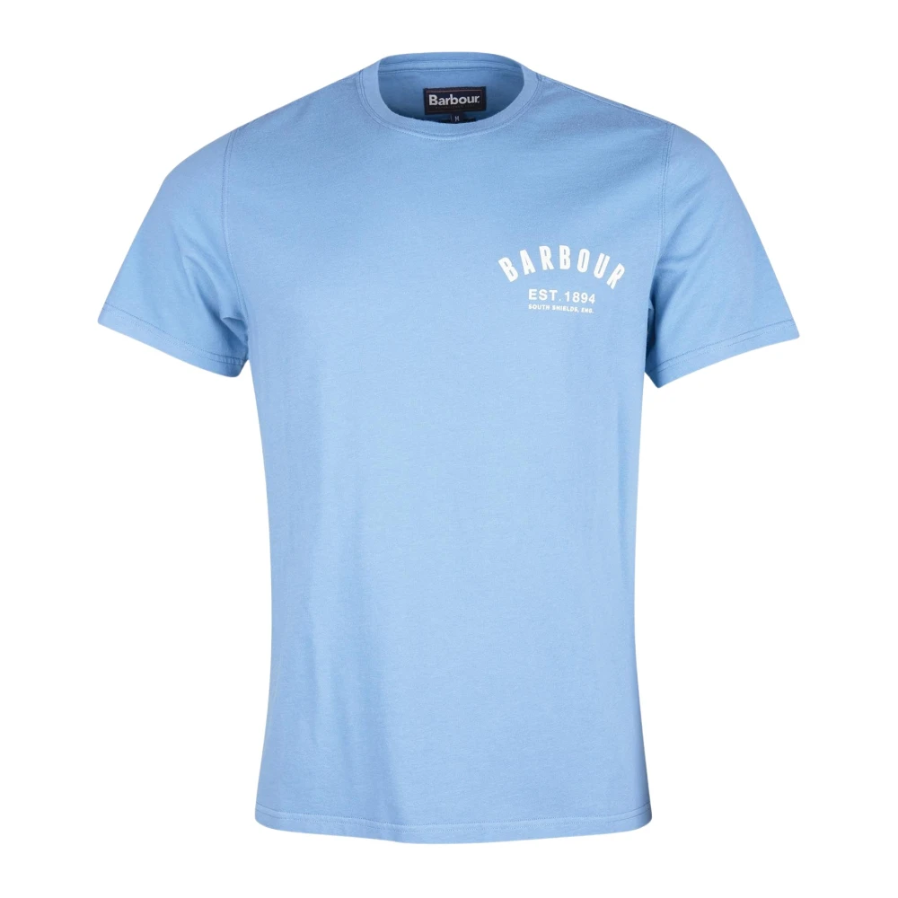 Barbour Vintage Collegiate T-shirt Blue Heren