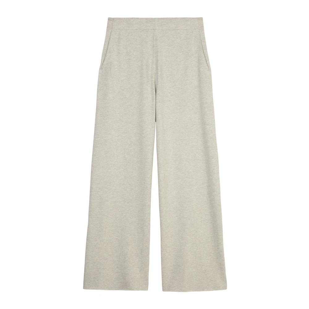 Marc O'Polo Jersey broek recht Gray Dames
