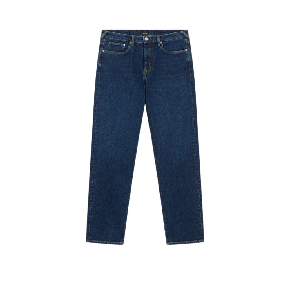 Paul Smith Men's Blue Relaxed Tapered-Fit 'Vintage Stretch' Jeans - Slim Fit Jeans - W36 L32 - Jeans