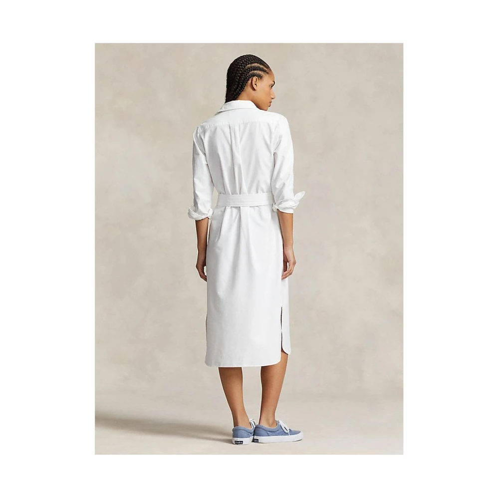 Ralph Lauren Elegante Jurk voor Vrouwen White Dames