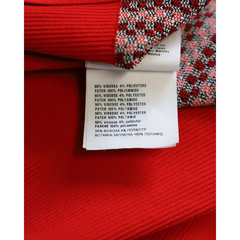 Miu Pre-owned Fabric tops Red Dames