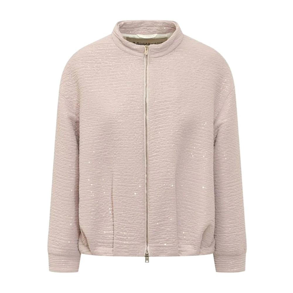 Herno Women's Pink Giubbotto - Light Jackets - S - Jackets