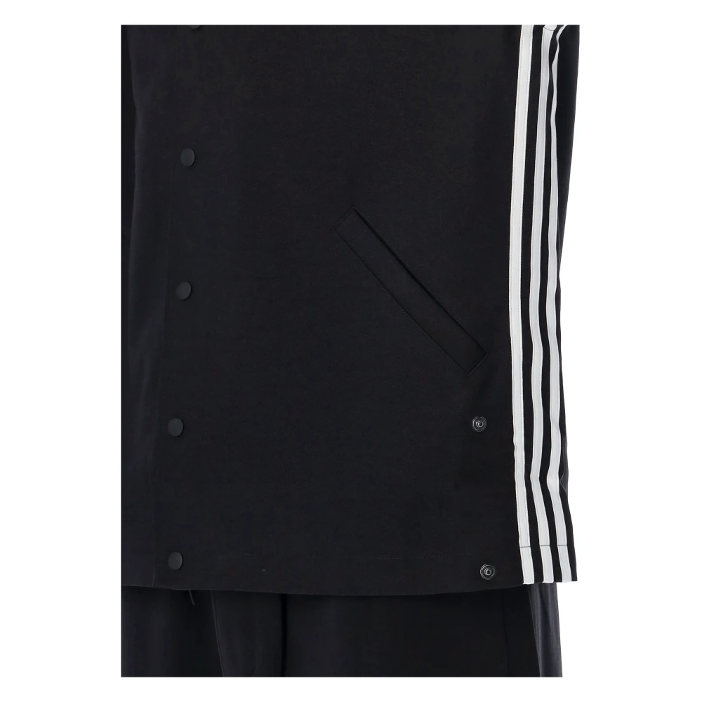 Y-3 Zwart Gebreide Track Jacket Aw24 Black Heren