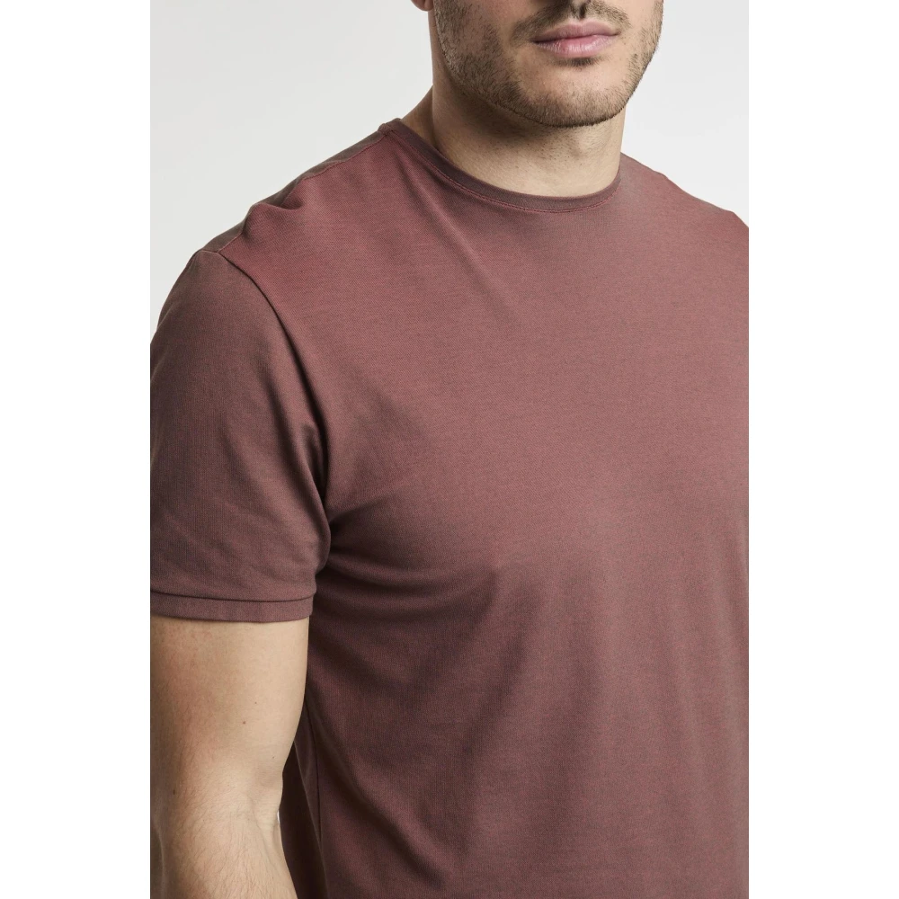 RRD Doticon Shirty Donkerrood T-Shirt Red Heren