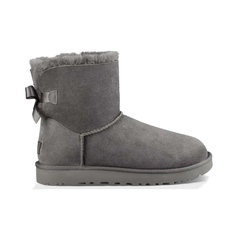 Ugg Donna Grigio Mini Bailey Bow Ii Stivali Grey