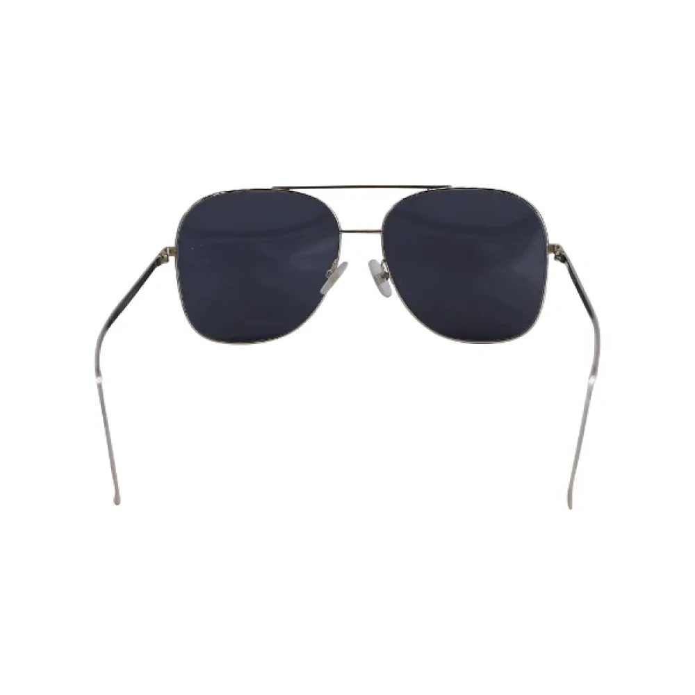 Fendi Vintage Pre-owned Metal sunglasses Blue Dames